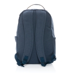 Laptoprugzakken van gerecycled canvas School Getaway 14” kleur blauw vierde weergave