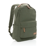 Laptoprugzakken van gerecycled canvas School Getaway 14” kleur groen zesde weergave