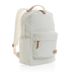 Laptoprugzakken van gerecycled canvas School Getaway 14” kleur gebroken wit zesde weergave