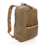 Rugzak voor 15,6'' laptop, gemaakt van gerecycled polyester Daypack kleur bruin zevende weergave