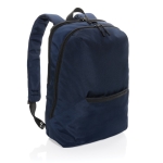 Rugzak voor 15,6'' laptop, gemaakt van gerecycled polyester Daypack kleur marineblauw