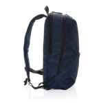 Rugzak voor 15,6'' laptop, gemaakt van gerecycled polyester Daypack kleur marineblauw derde weergave