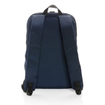 Rugzak voor 15,6'' laptop, gemaakt van gerecycled polyester Daypack kleur marineblauw vijfde weergave