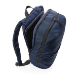 Rugzak voor 15,6'' laptop, gemaakt van gerecycled polyester Daypack kleur marineblauw zesde weergave