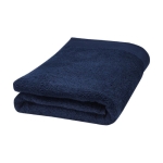 Superzachte katoenen badhanddoek 70x140cm en 550 g/m2 Seasons Bath kleur marineblauw