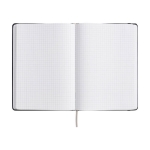 Hardcover notitieboekje bedrukken A5 geblokt Stonepaper Hard kleur zwart derde weergave