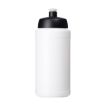 Hoogwaardige sportfles bedrukken 500ml Baseline® Bicolor kleur zwart tweede weergave voorkant