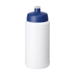 Hoogwaardige sportfles bedrukken 500ml Baseline® Bicolor kleur blauw tweede weergave voorkant