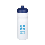 Sportfles met grote capaciteit en tuit van 650 ml Baseline® Plus met afdrukgebied