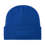 Wintermuts bedrukken met printbare patch Elevate™ Boreas kleur blauw tweede weergave voorkant