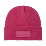 Wintermuts bedrukken met printbare patch Elevate™ Boreas kleur fuchsia tweede weergave voorkant