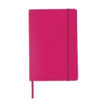 Thermo-gegraveerd notitieboekje met insteekvak A5 JournalBooks Classic kleur fuchsia tweede weergave voorkant