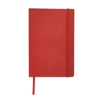 A5 Notitieboekje met insteekvak JournalBooks Classic Soft kleur rood tweede weergave voorkant