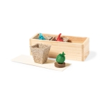 Tuinset met logo en drie soorten zaden DIY Garden Kit kleur naturel eerste weergave