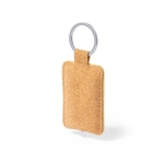 Promotionele kurken zaklamp-sleutelhanger bedrukken Cork kleur naturel tweede weergave