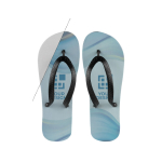 Gesublimeerde goedkope slippers bedrukken maat M Flip kleur wit met afdrukgebied