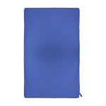 Sporthanddoek laten bedrukken met elastiek RPET Microfiber kleur blauw derde weergave