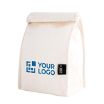 Reclame lunchbox personaliseren met klittenbandsluiting Sandwich L met afdrukgebied