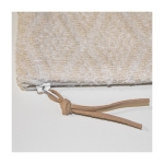 Toilettas van katoen en polyester met zachte touch 375 g/m2 Sheepy kleur beige tweede weergave