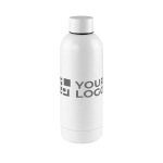 Stalen flessen bedrukken met logo 750 ml Routine kleur wit met afdrukgebied