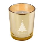 Gepersonaliseerde kaars en was in een Gold Celebration Crystal Tumbler kleur goud vijfde weergave