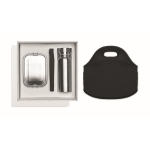 Set met fles, lunchbox, bestek en tas Lunch TakeAway kleur zwart vijfde weergave