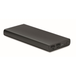 Powerbank met USB type C en snelladen 10.000 mAh Duo kleur zwart