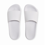 Promotionele antislip EVA-slippers bedrukken in maat 38-39 Pantoffels kleur wit tweede weergave