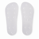 Promotionele antislip EVA-slippers bedrukken in maat 38-39 Pantoffels kleur wit derde weergave