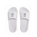 Promotionele antislip EVA-slippers bedrukken in maat 38-39 Pantoffels weergave met bedrukking