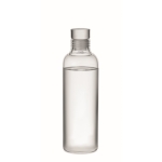 Anti-lek borosilicaat glazen waterfles met logo 500 ml Glass Fridge kleur doorzichtig tweede weergave