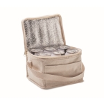 Katoenen koeltas met inhoud van 3 liter, 280 g/m2 Small Cotton kleur beige tweede weergave