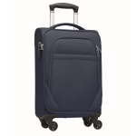 rPET polyester koffer met slot en 4 wielen Voyage kleur blauw