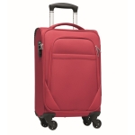 rPET polyester koffer met slot en 4 wielen Voyage kleur rood