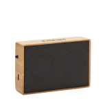 Draadloze 5.0 Bamboo bluetooth speaker Solar Bamboo weergave met bedrukking