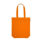 Tas met gerecycled katoen verkrijgbaar in diverse kleuren 220 g/m2 kleur oranje eerste weergave