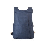 Rugzak met denimlogo, voorzakken en riemen 300 g/m2 kleur blauw eerste weergave