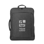 600D polyester laptoprugzak bedrukken met logo 15,6 inch met afdrukgebied