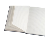 Duurzaam hardcover notitieboek bedrukken A5 Rigid Coffee kleur blauw vierde weergave