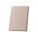 Hardcover notitieboek bedrukken met logo A5 Rigid Tea kleur naturel