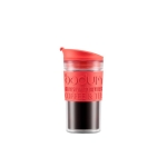 Dubbelwandige koffiebeker 350 ml BPA-vrije Travelmug kleur rood