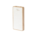 Powerbank met behuizing van hennep en hout 8.000 mAh Organic Hemp kleur naturel derde weergave