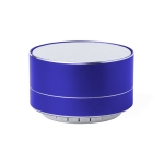 Multifunctionele bluetooth 5.0 speaker van recyclebaar aluminium Recyclo Alu kleur blauw  negende weergave