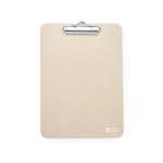 Ecologisch A4 klembord van tarwerietpapier met clip WheatStraw kleur naturel  negende weergave