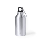 Kleine fles van gerecycled aluminium 400 ml Cruiser Recycled kleur zilver  negende weergave