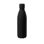 Grote stalen fles met rubberen afwerking 790 ml Lifestyle SoftTouch kleur zwart  negende weergave