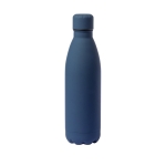 Grote stalen fles met rubberen afwerking 790 ml Lifestyle SoftTouch kleur marineblauw  negende weergave