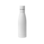 Promotionele stalen fles met rubberen touch 750ml Avenue SoftTouch kleur wit  negende weergave