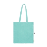 Opvouwbare gerecyclede katoenen tas 120 g/m2 Foldable EcoCotton kleur groen  negende weergave