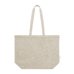 Tas van gerecycled katoen met lange handvatten 140 g/m2 Shop Recycled kleur naturel  negende weergave